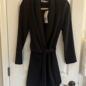 Black jacket dress